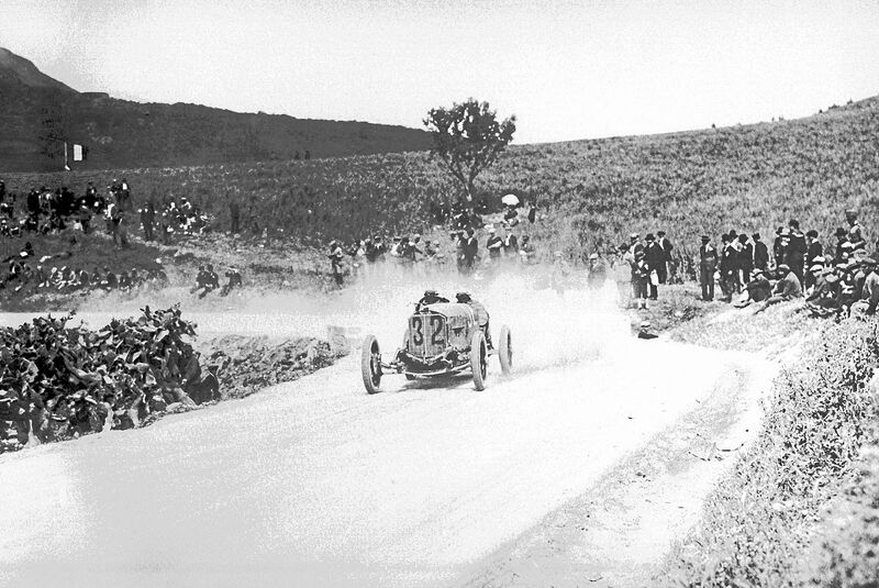 Mercedes Targa Florio Rennen 1924 Sizilien