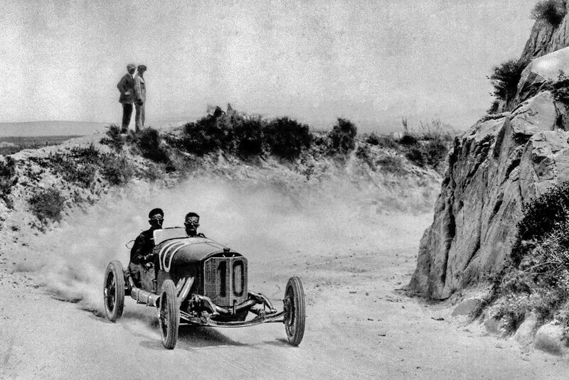 Mercedes Targa Florio Rennen 1924 Sizilien