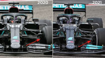 Mercedes - Technik-Details - Formel 1 - 2021
