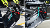 Mercedes - Technik - Formel 1 - GP England 2023