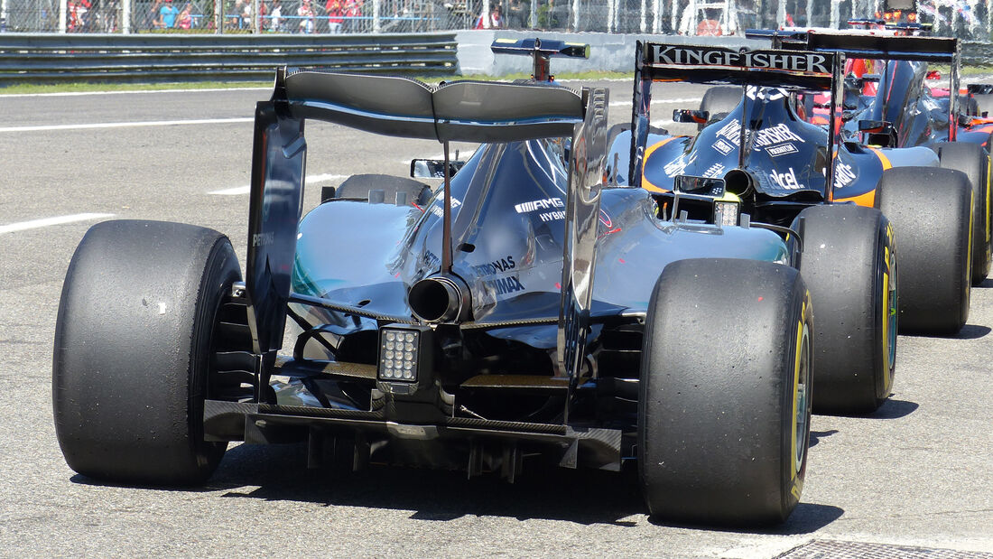 Mercedes - Technik - GP Italien 2015