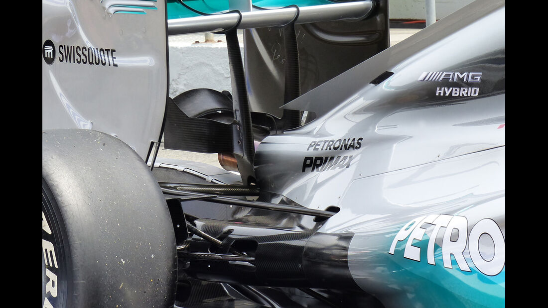 Mercedes - Technik - GP Monaco 2014