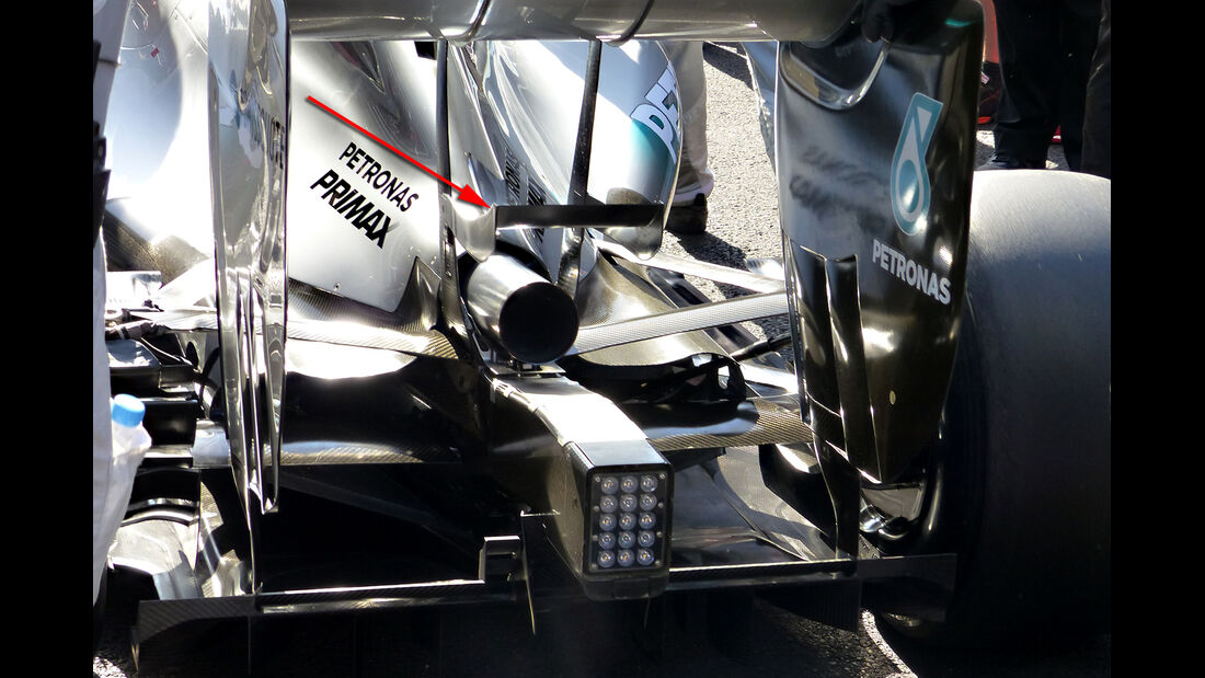 Mercedes - Technik - GP Russland 2014