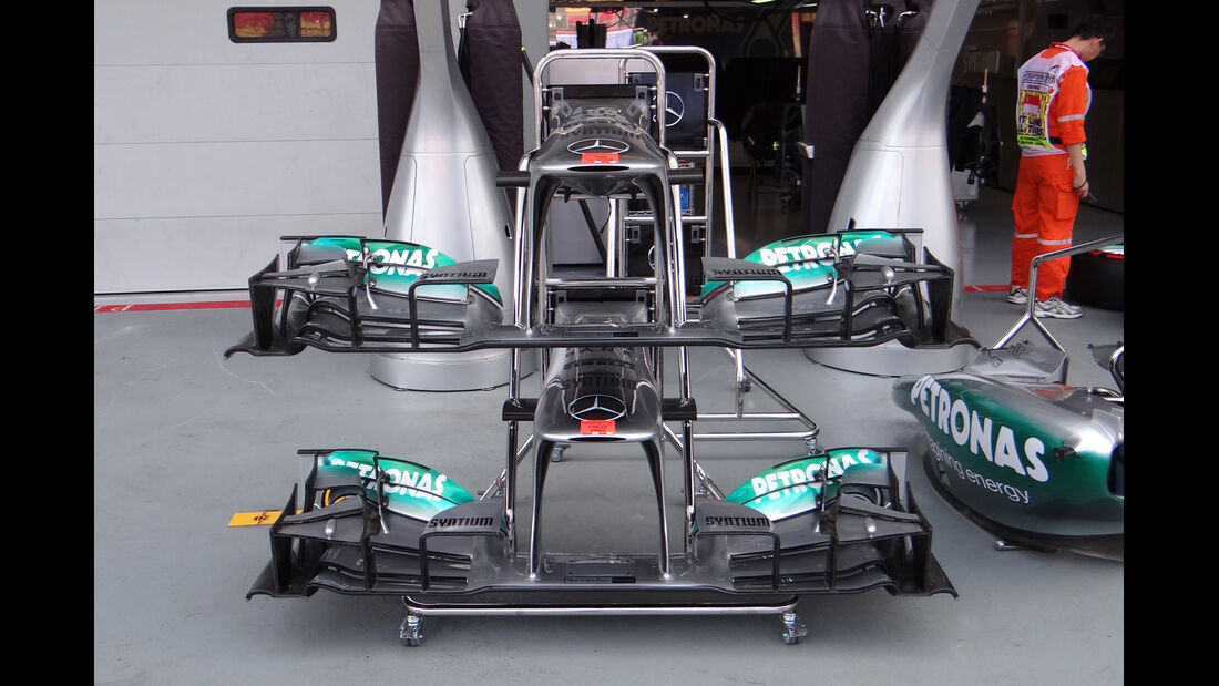 Mercedes - Technik - GP Singapur 2013