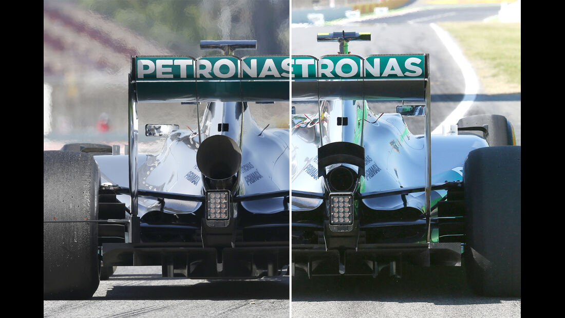 Mercedes - Technik - GP Spanien 2014