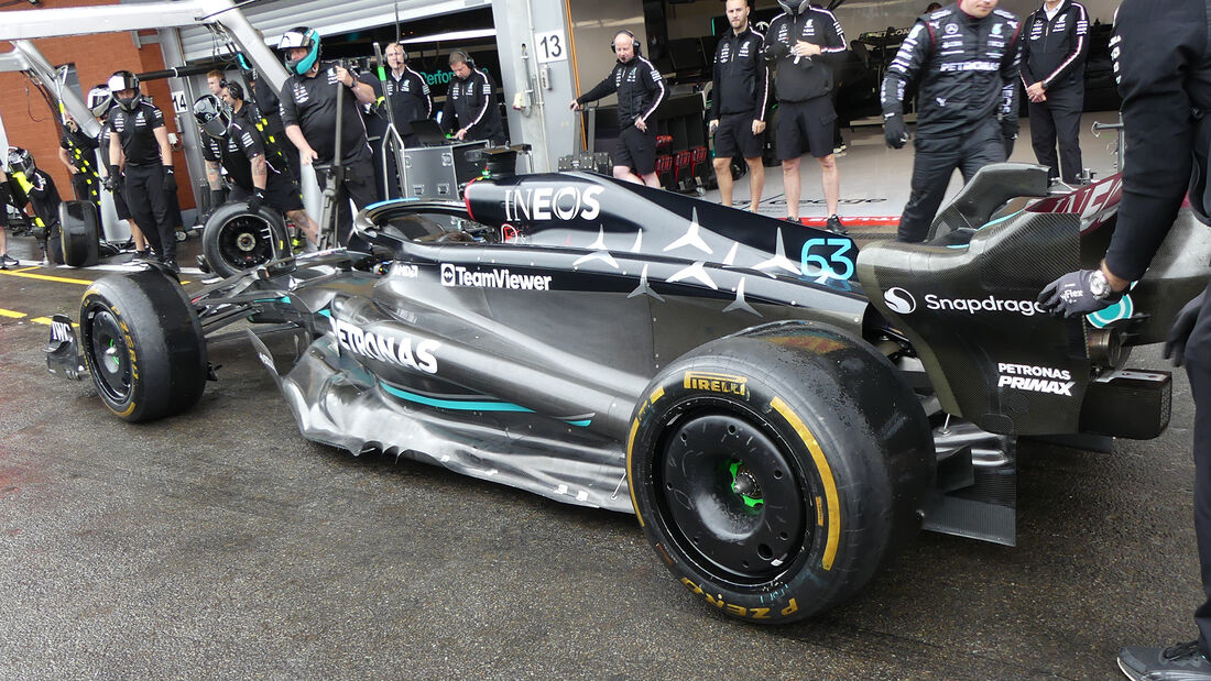Mercedes - Technik-Upgrade - GP Belgien 2023