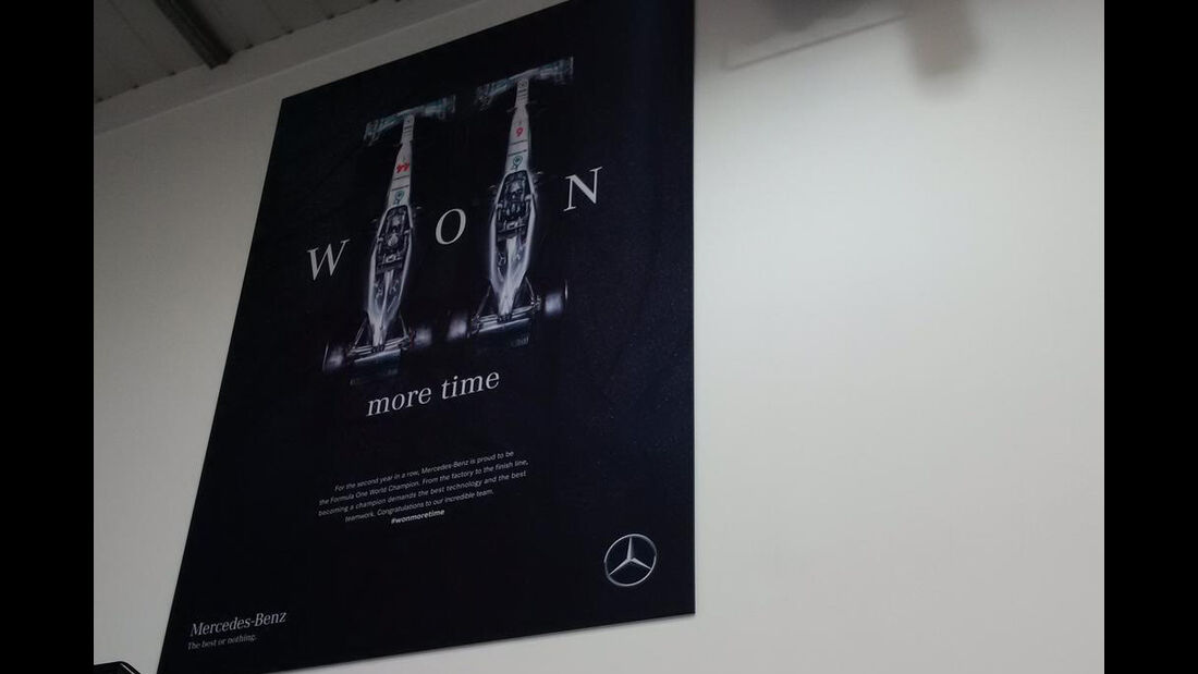 Mercedes Titel-Party 2015