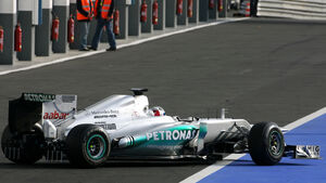 Mercedes Updates Magny Cours 2012
