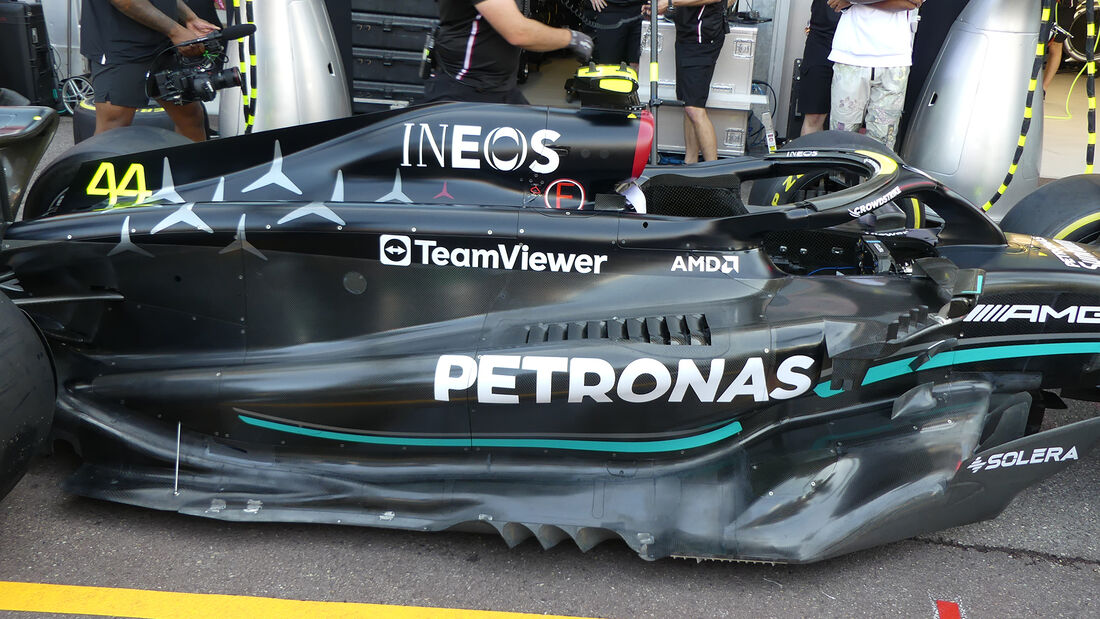 Mercedes - Upgrade - B-Version - GP Monaco 2023 - Formel 1
