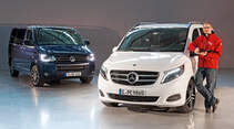 Mercedes V 250 Bluetec, VW T5, Frontansicht