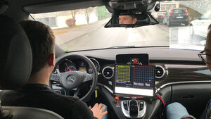 Mercedes V-Klasse DAVOS autonomes Fahren 2016
