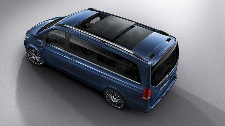 Mercedes V Klasse Neue Ausstattungslinien Exclusive Amg Line Auto Motor Und Sport