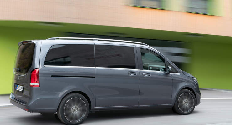 Mercedes V Klasse 2019 Schnell Wie Ein Fiat Abarth 500 Auto