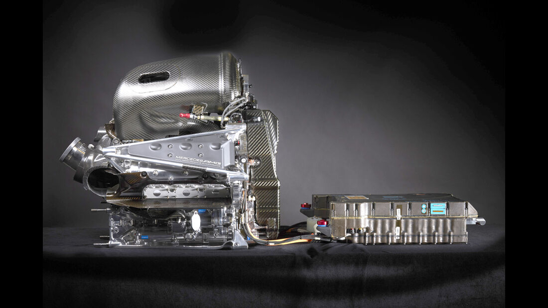 Mercedes - V6 Hybrid - Formel 1-Motor 2015