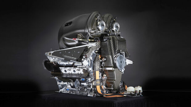 Mercedes - V6 Hybrid - Formel 1-Motor 2015