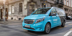 Mercedes Vans and Drones Pilotprojekt Zürich 2017