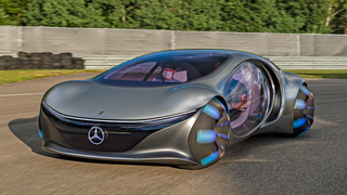 Mercedes Vision AVTR Mitfahrt