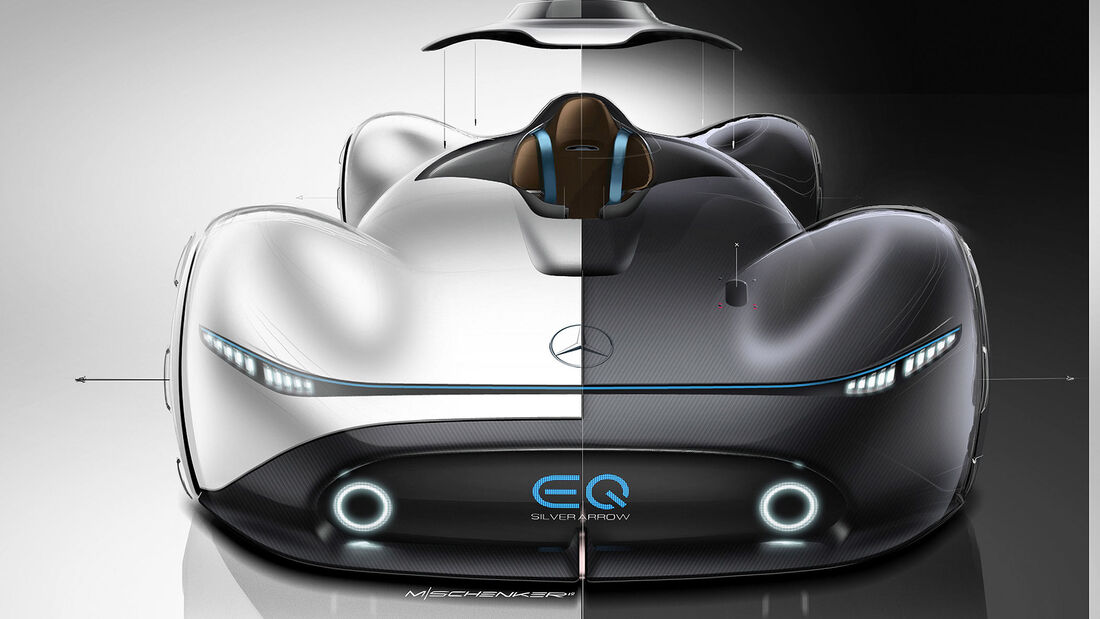 Mercedes Vision EQ Silver Arrow 