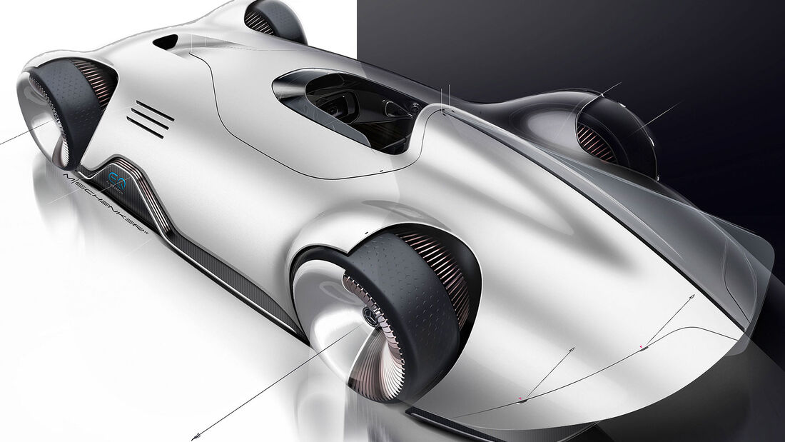 Mercedes Vision EQ Silver Arrow 