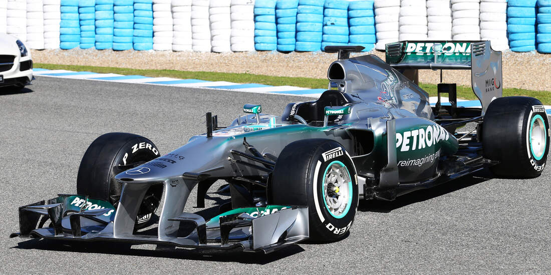 Mercedes W04 Jerez 2013