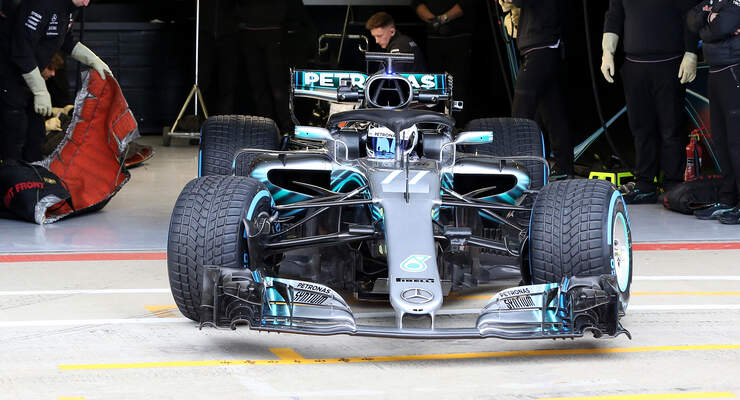 Mercedes W09 - F1-Auto - Shakedown - Silverstone - 2018