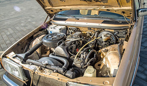 Mercedes W123, Motor