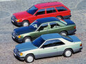 Mercedes W124 Modellpalette