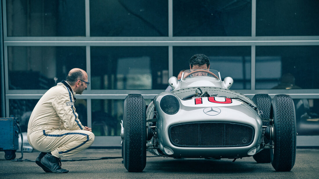 Mercedes W196R, Frontansicht