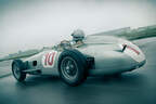 Mercedes W196R, Heckansicht