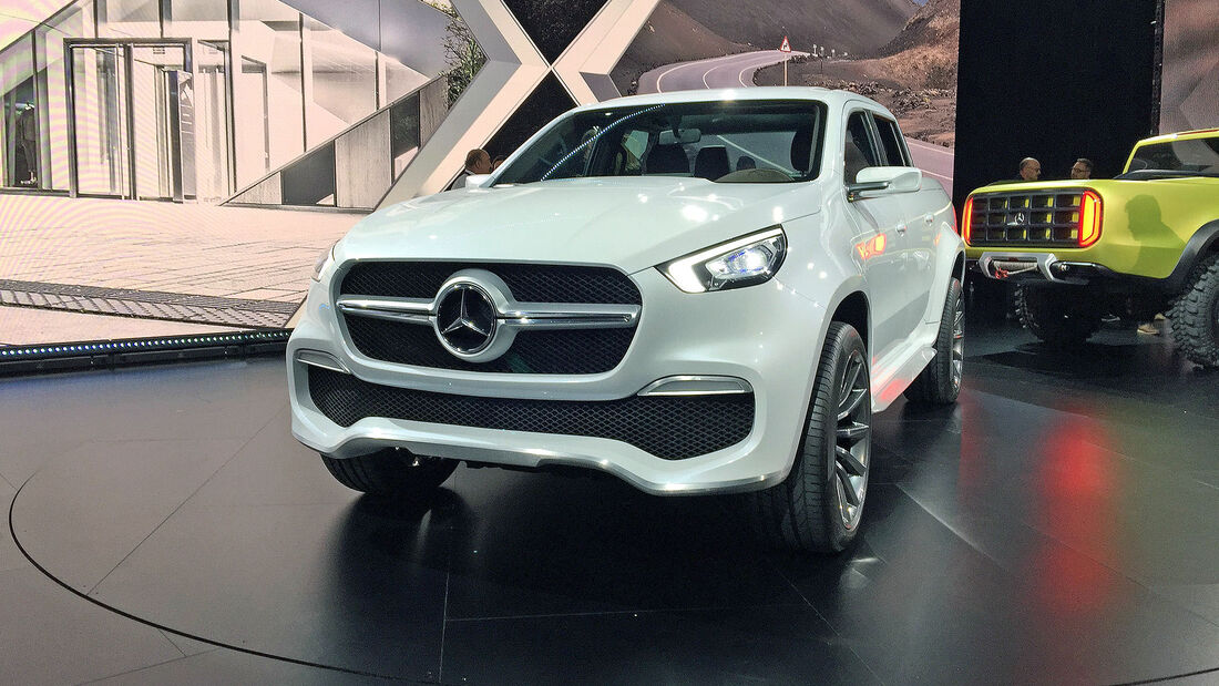 Mercedes X-Klasse Konzept Weltpremiere Stockholm 2016