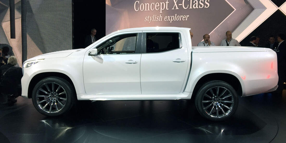 Mercedes X-Klasse Konzept Weltpremiere Stockholm 2016