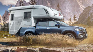 Mercedes X-Klasse Tischer Wohnmobil Absetzkabine CMT 2017