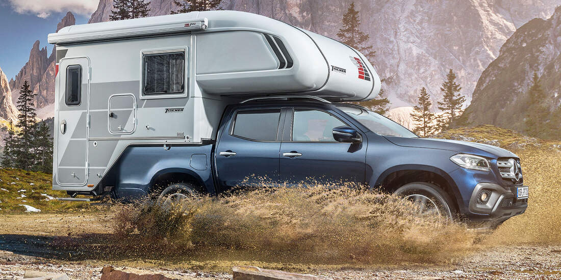 Mercedes XKlasse CMT 2018 Wohnkabine für den Pickup auto motor und
