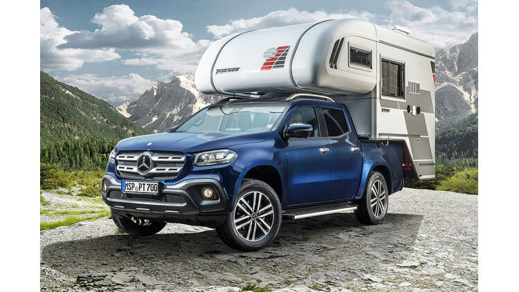 Mercedes X Klasse Cmt 2018 Wohnkabine Fur Den Pickup Auto Motor Und Sport