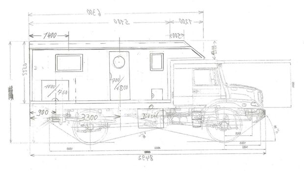 Mercedes Zetros 4x4 Expeditionsmobil "Cytros"