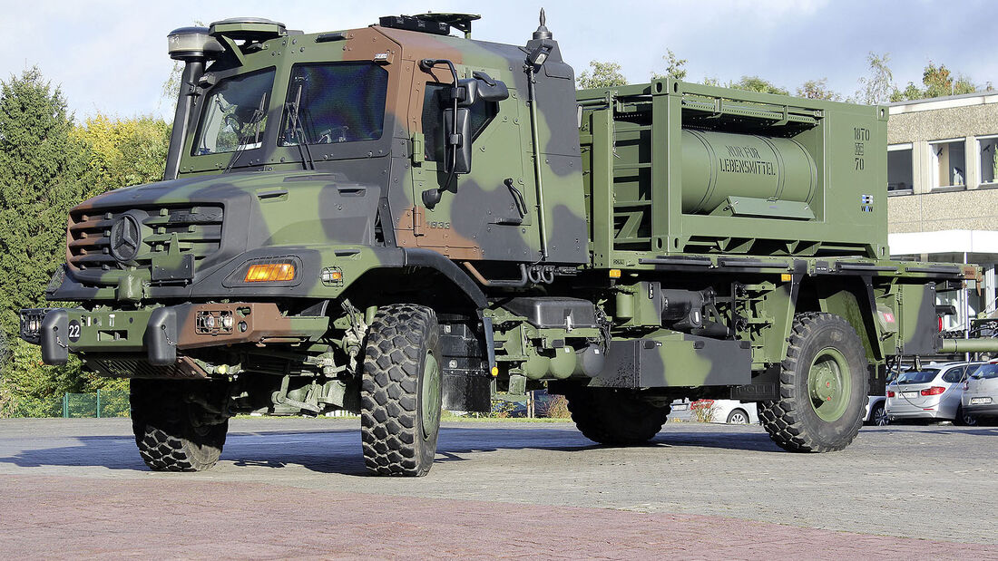 Mercedes Zetros 4x4 Militär