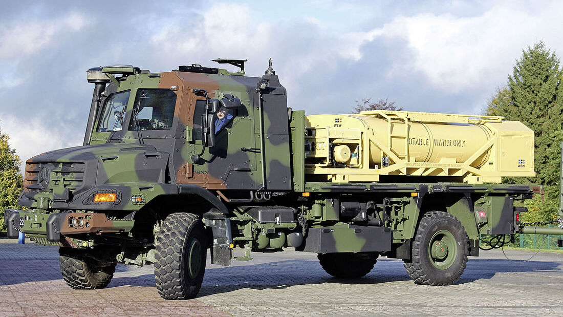 Mercedes Zetros 4x4 Militär