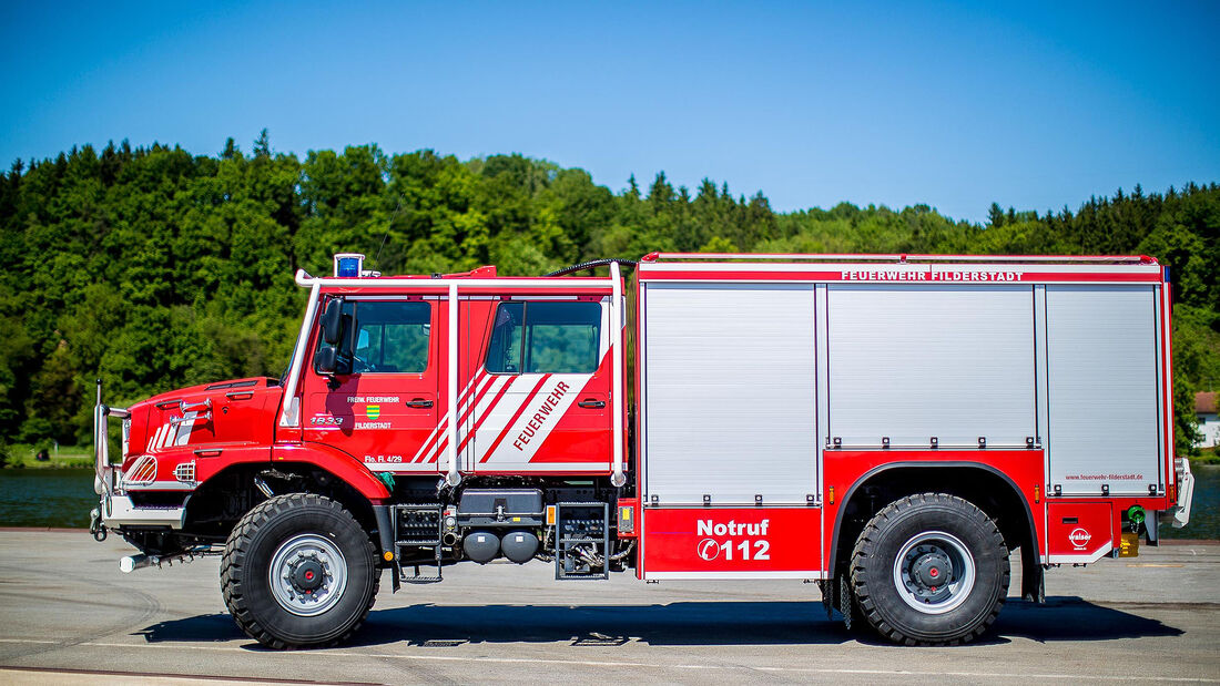 Mercedes Zetros Löschfahrzeug Paul Nutzfahrzeuge S-TLF Feuerwehr Filderstadt