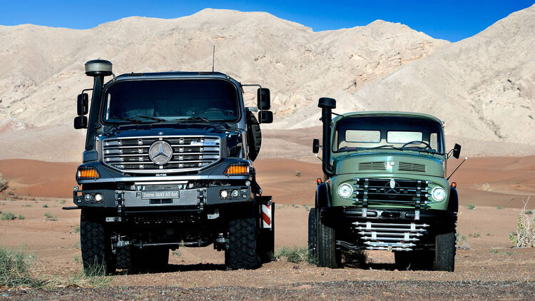 Mercedes Zetros 3643 AS 6x6: Mad-Max-Truck im Wüsteneinsatz