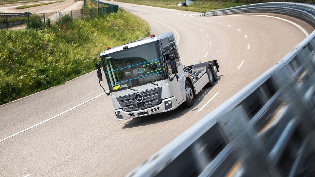 Mercedes eEconic Elektro-Lkw