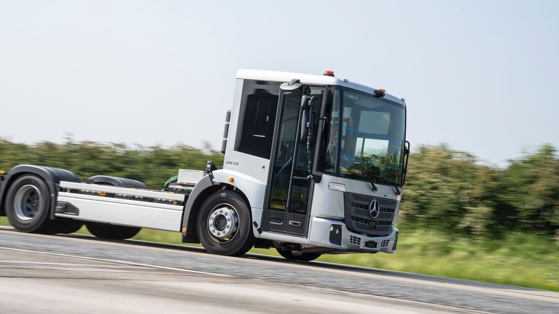 Mercedes eEconic Elektro-Lkw