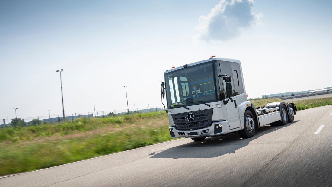 Mercedes eEconic Elektro-Lkw