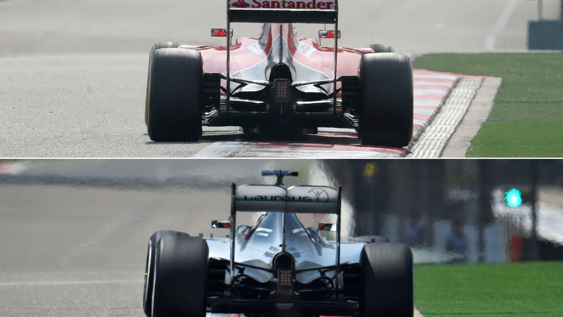 Mercedes vs. Ferrari - GP China 2015