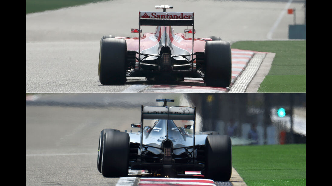 Mercedes vs. Ferrari - GP China 2015