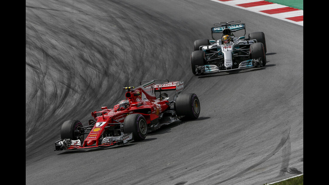 Mercedes vs. Ferrari - GP Österreich 2017