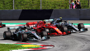 Mercedes vs. Ferrari - GP Österreich 2018