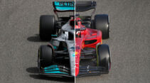 Mercedes vs. Ferrari - Vergleich - F1 - 2022