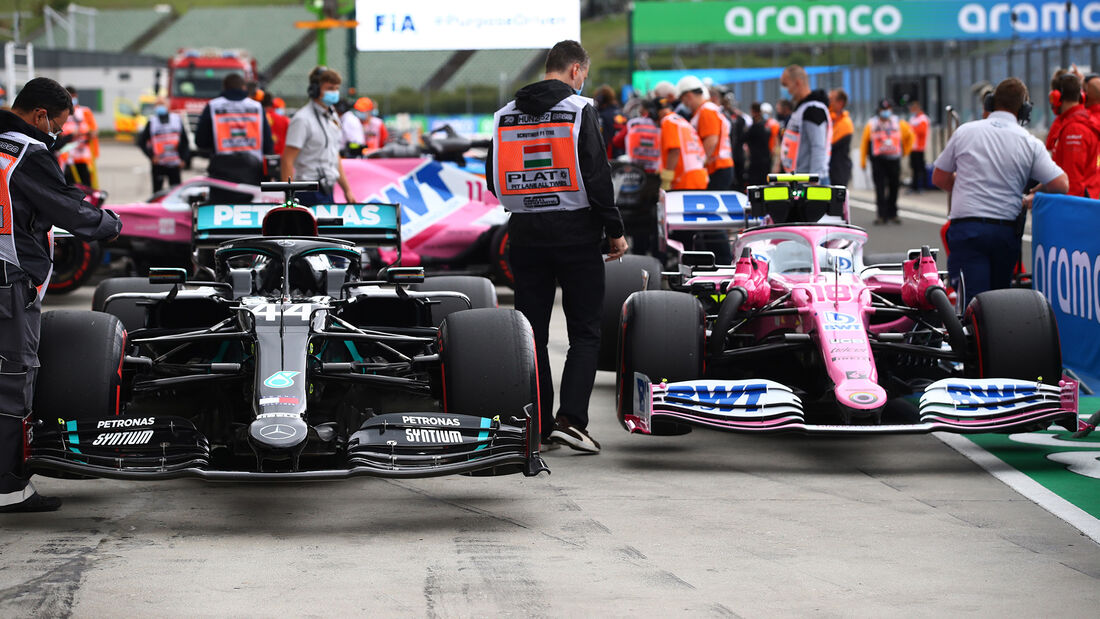 Mercedes vs. Racing Point - Formel 1 - GP Ungarn - Budapest - 18. Juli 2020