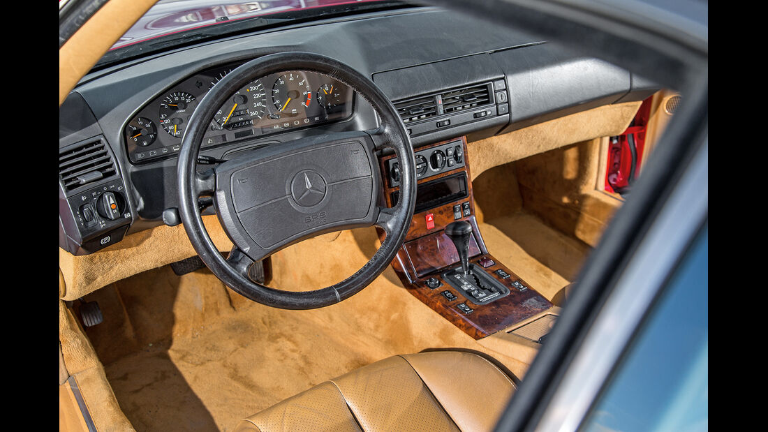 Mercerdes SL 500 (R129), Cockpit