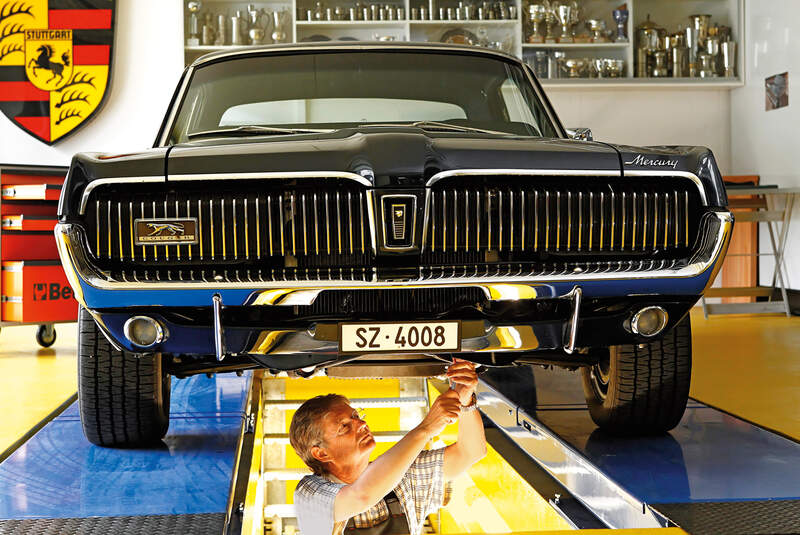 Mercury Cougar, Frontansicht, Kühlergrill